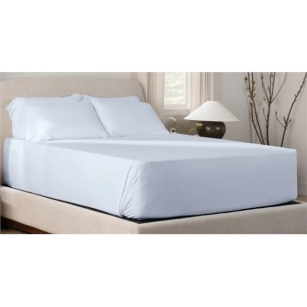 Purple SoftStretch Sheets Set / Twin-Twin XL / Morning Mist - Brand New