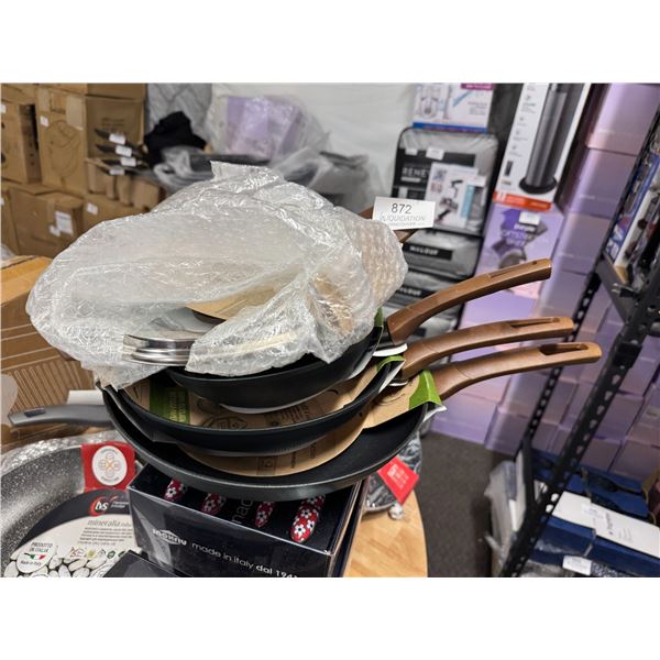 Brand New Eco Neutra Italian Cookware Set - 5 Piece (FP20cm+24cm+28cm+SAUTE24+LID24) - Made in Italy