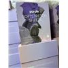 Image 2 : Purple SoftStretch Sheets Set / King/Cal King / TRUE WHITE - Brand New