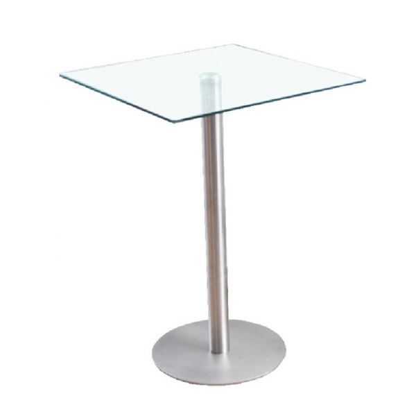 Brand New in Box Alure Counter Glass Table 30x30x 36" H