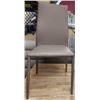 Image 1 : Brand New set of 2 Leo Dining Chair - Taupe Colour 17"L x 21"D/W x 38"H
