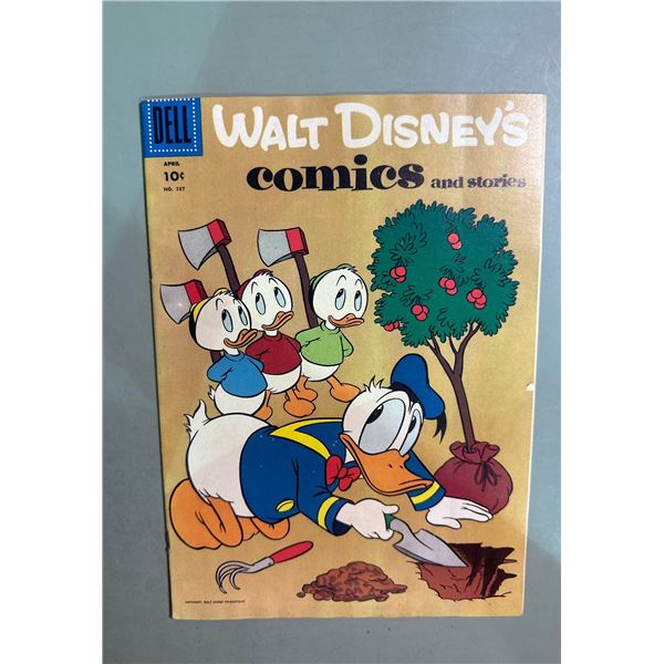 1956 Dell Walt Disney's Comics #187