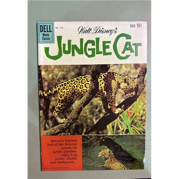 1960 Dell #1136 Walt Disney's Jungle Cat