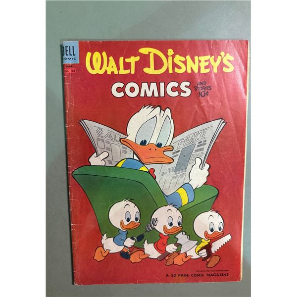 Walt Disney's Comics #165 (Dell, 1954)