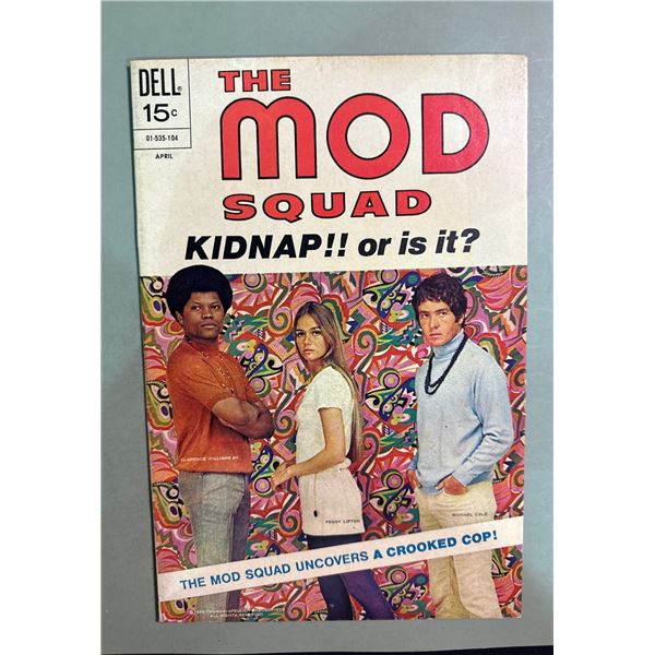 The Mod Squad #8 Comic (Dell, 1971)