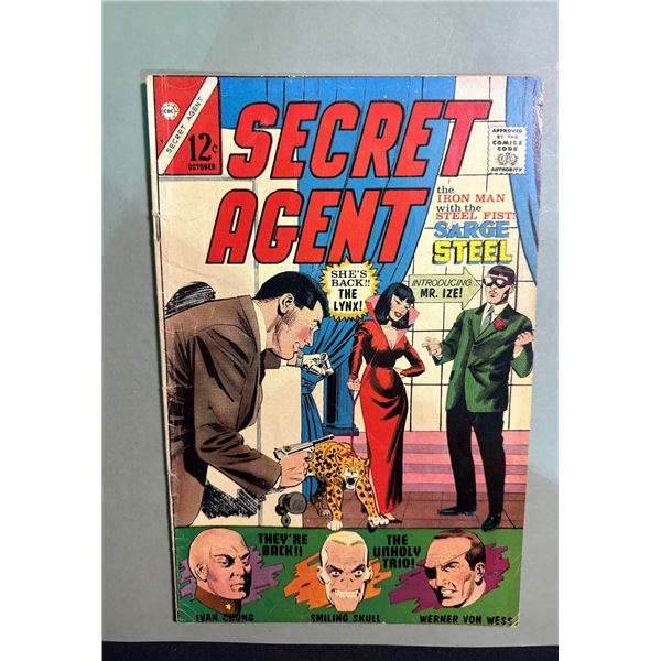 Secret Agent #9 (Charlton, 1966) Sarge Steel