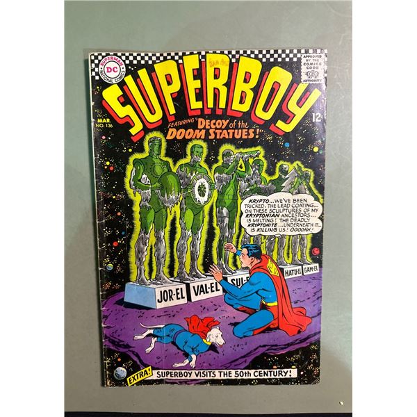 Superboy #136 (DC, 1967) Comic Book