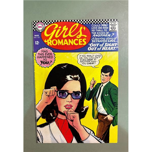 1967 DC Girls' Romances #123 Comic Book