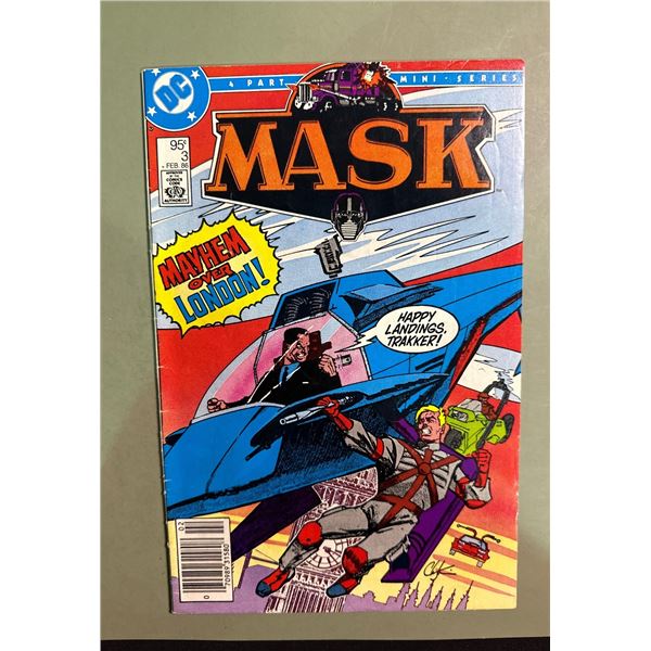 1986 DC Comics MASK #3 Mini-Series