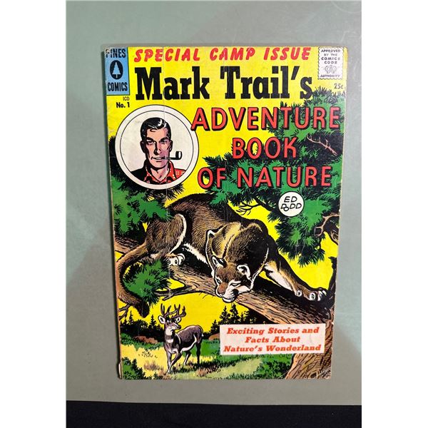 1958 Mark Trail's Adventure Book of Nature #1