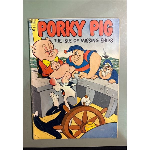 Dell Porky Pig #385 Comic Book (1952)