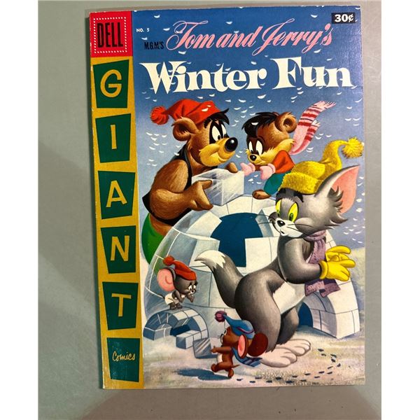1956 Tom and Jerry's Winter Fun Comic No. 5
