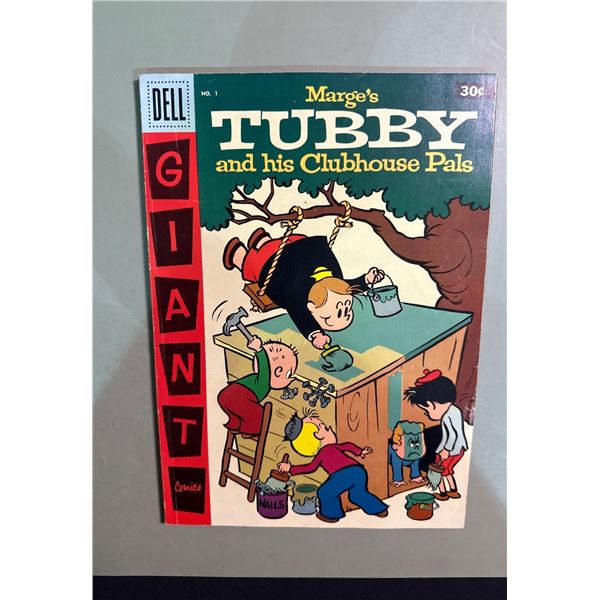 1956 Dell Giant Marge's Tubby #1 Comic
