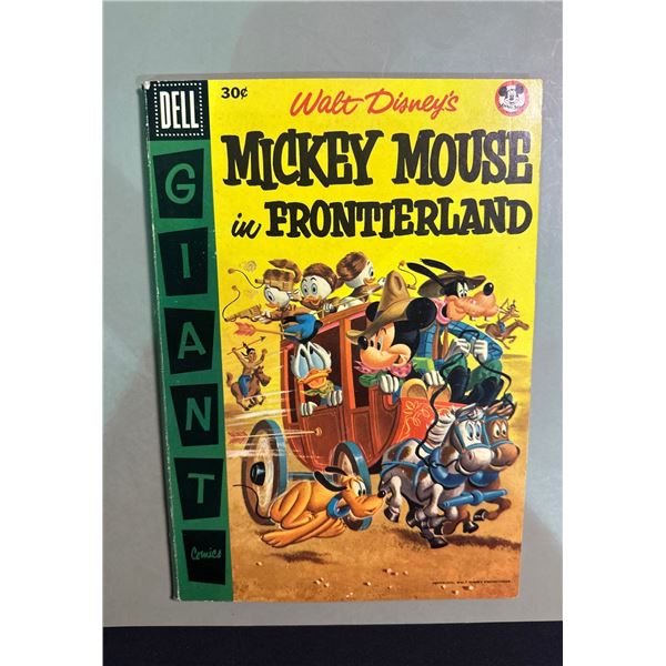 Dell Giant #1 Mickey Mouse in Frontierland 1956
