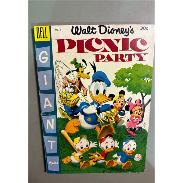 Walt Disney's Picnic Party #6 (Dell, 1955)