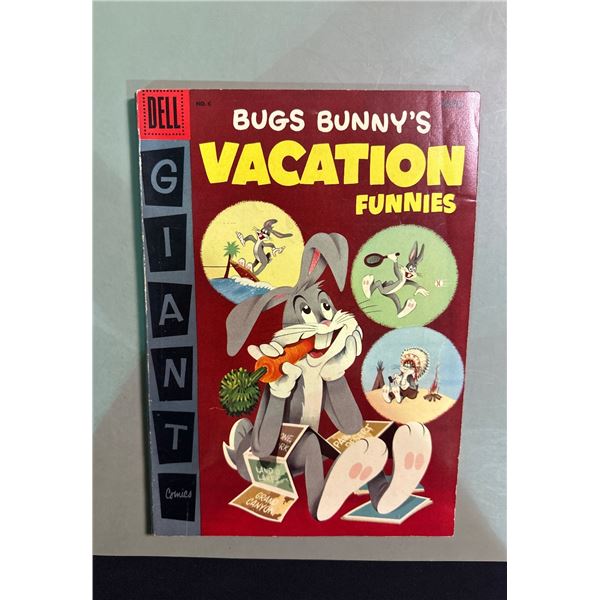 1956 Dell Bugs Bunny's Vacation Funnies #6