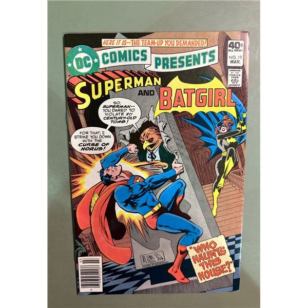 DC Comics Presents #19 Superman Batgirl (1980)