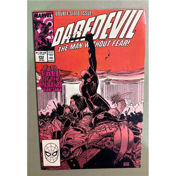 Daredevil #252 (Marvel, 1988) Fall of Mutants