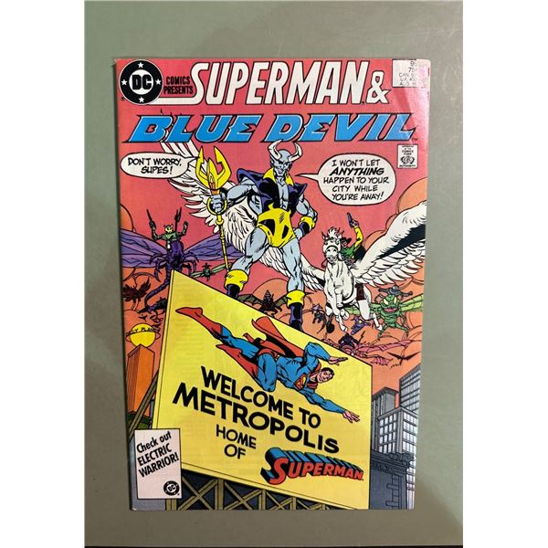 DC Comics Presents #96 Superman Blue Devil