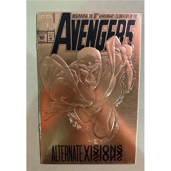 Avengers #360 (1993) Gold Foil Cover