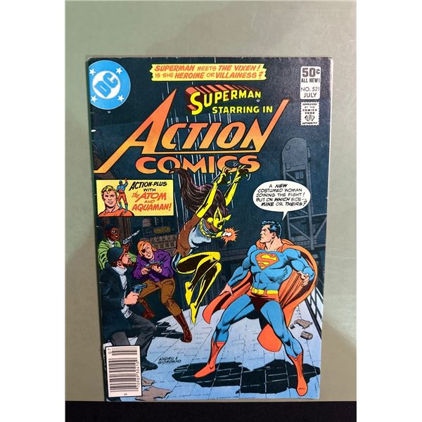 Action Comics #521 (DC, 1981) 1st App Vixen