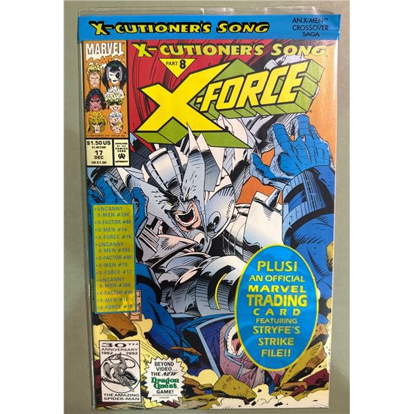 X-Force #17 (1992) X-Cutioner's Song Pt. 8