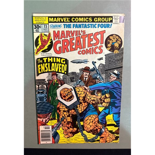 1977 Marvel's Greatest Comics #73 The Thing
