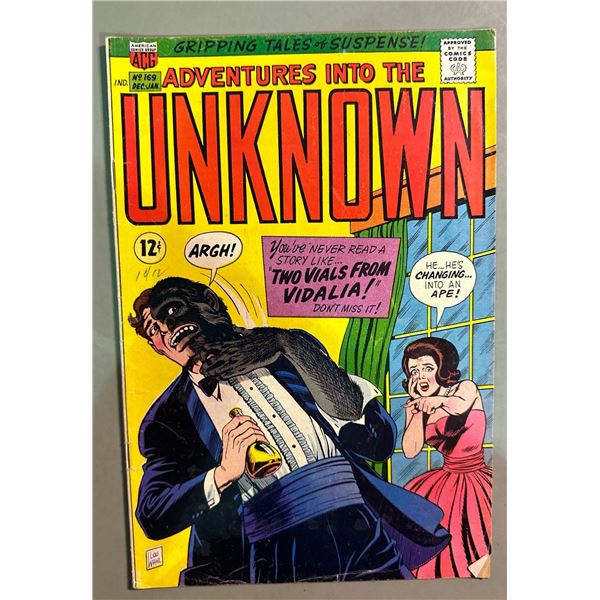 Adventures Into The Unknown #169 (ACG, 1966)