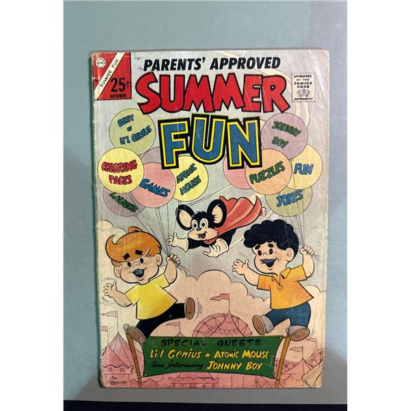 Summer Fun #54 Comic Book (Charlton, 1966)