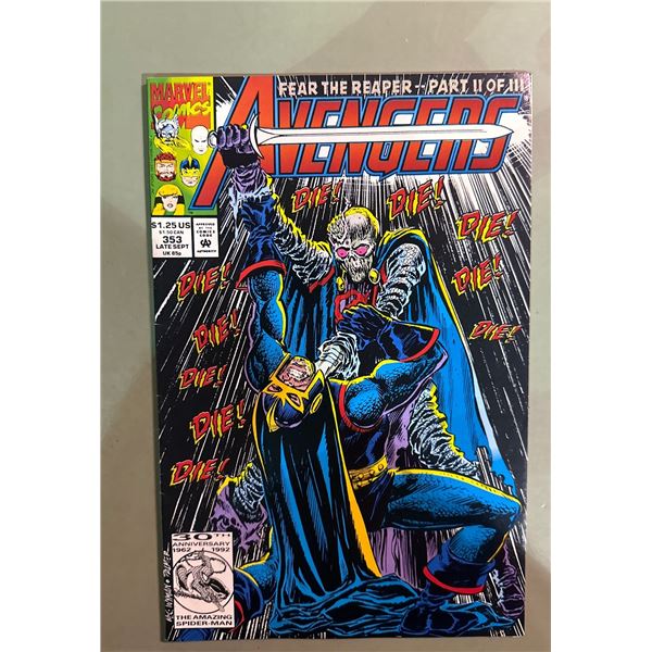 Avengers #353 (Marvel, 1992) Fear the Reaper