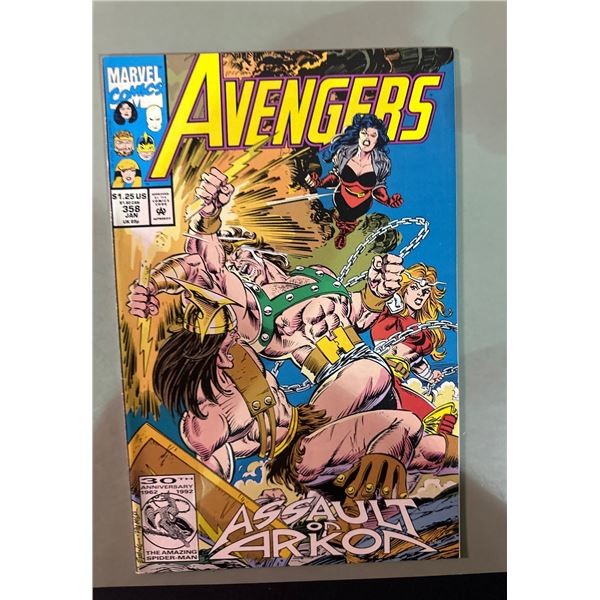 Avengers #358 (Marvel, 1993) Assault on Arkon!