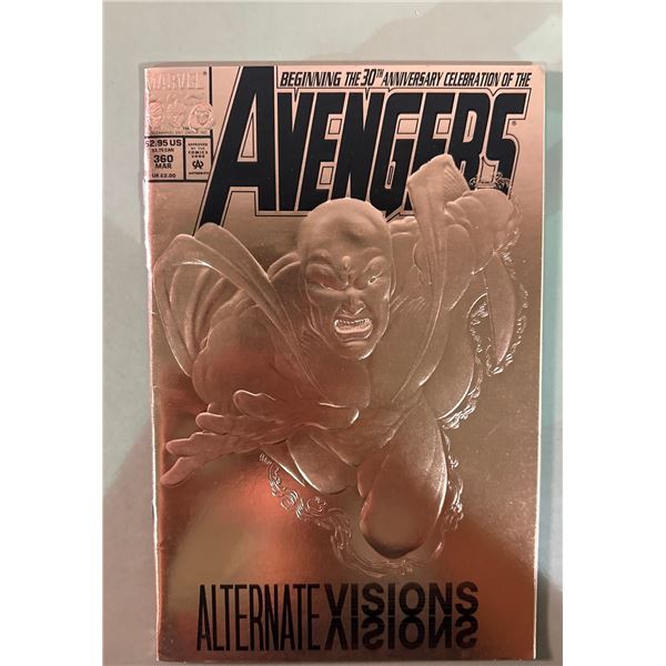 Avengers #360 (1993) Gold Foil Cover