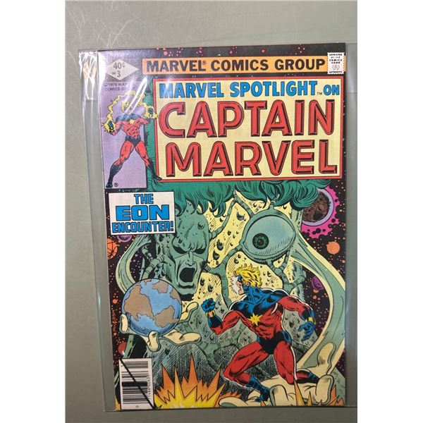 1979 Marvel Spotlight on Captain Marvel #3 Comic