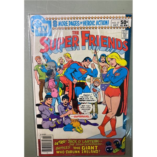 The Super Friends #37 Comic (DC, 1980)