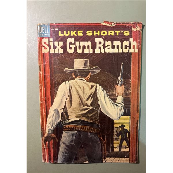 Dell Four Color #580 Six Gun Ranch (1954)