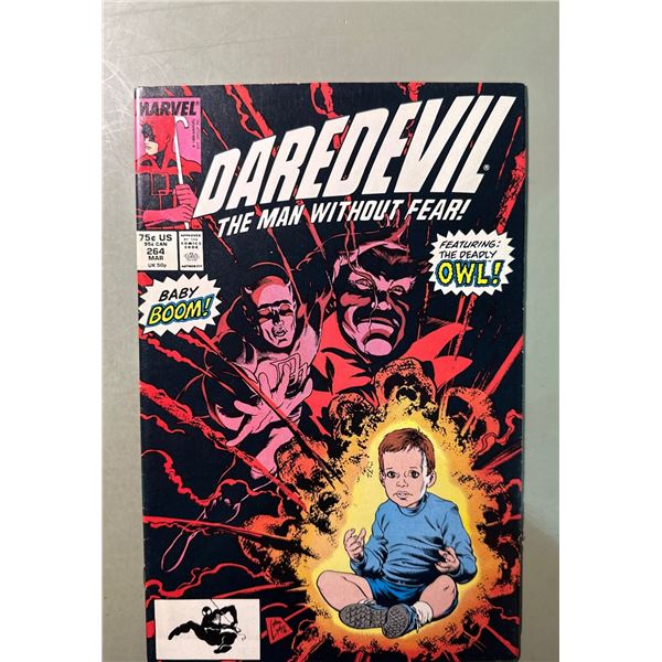 Daredevil #264 (1989) The Owl! Marvel Comic