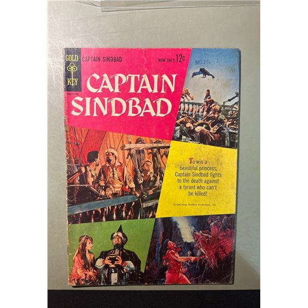 1963 Gold Key Captain Sindbad Comic Book