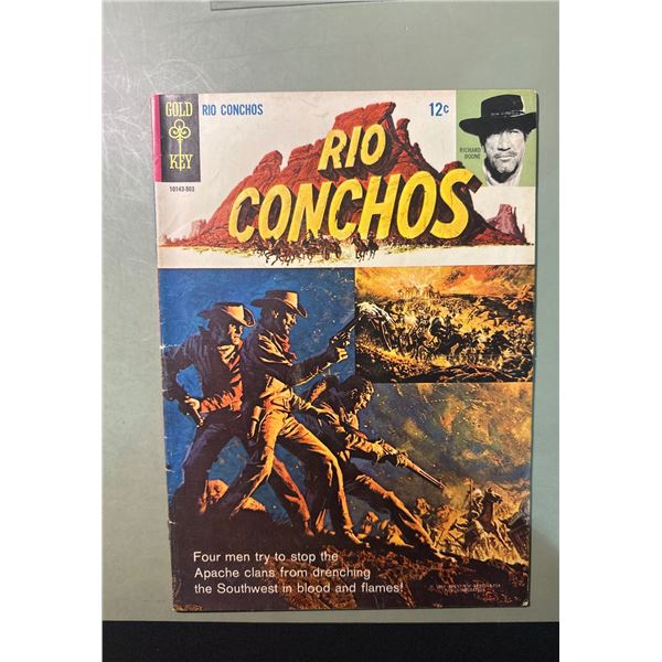 Gold Key Rio Conchos (1965) Movie Comic