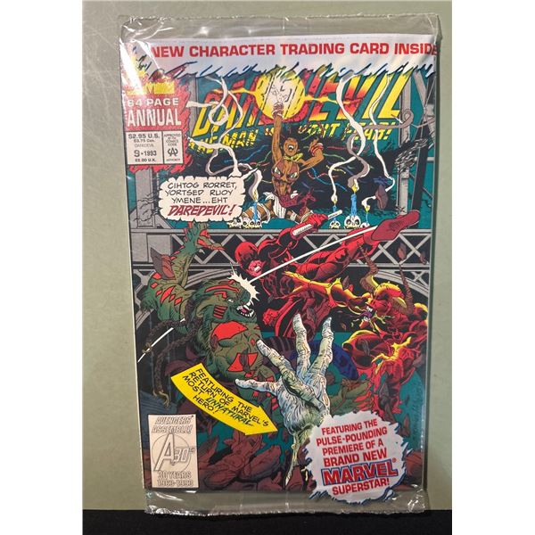 Daredevil Annual #9 (1993) w/ Trading Card