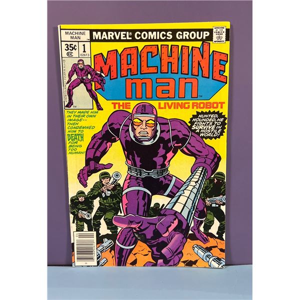 Machine Man #1 (Marvel, 1978) Jack Kirby Art
