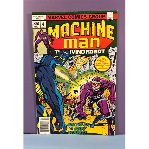 Machine Man #4 (Marvel, 1978) Jack Kirby