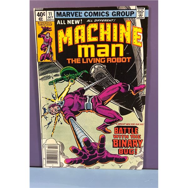 Machine Man #11 (Marvel, 1979) Binary Bug