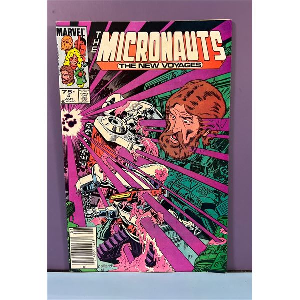 Micronauts: The New Voyages #4 (Marvel, 1985)