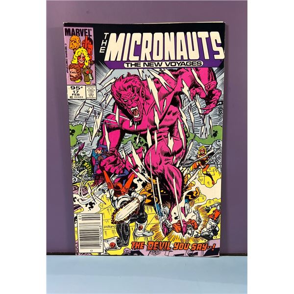Micronauts: The New Voyages #17 (Marvel, 1986)
