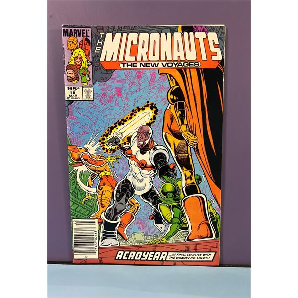 The Micronauts: The New Voyages #18 (1986)