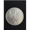 Image 2 : 1951 German 5 Mark Silver Coin