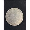 Image 3 : 1951 German 5 Mark Silver Coin