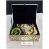 Image 1 : A Nice Mirrored Jewelry Box Filled with Nice Wearable Jewelry
