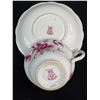 Image 10 : A Nice Lot of 3 Porcelain Bone China Teacups and Saucers