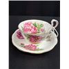 Image 3 : A Nice Lot of 3 Porcelain Bone China Teacups and Saucers